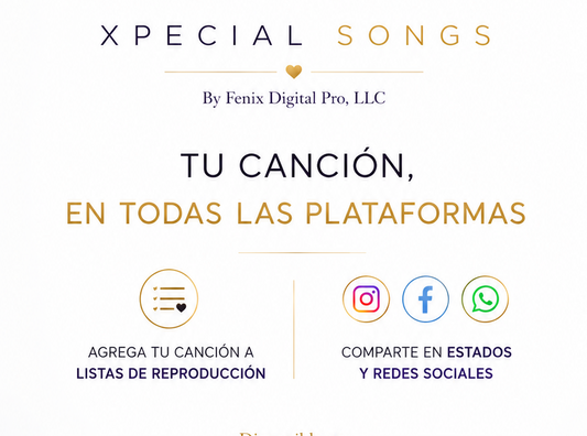 Tu canción Personalizada en Todas las Plataformas de Streaming de Música